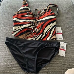 NWT Michael Kors Terracotta Bikini Set